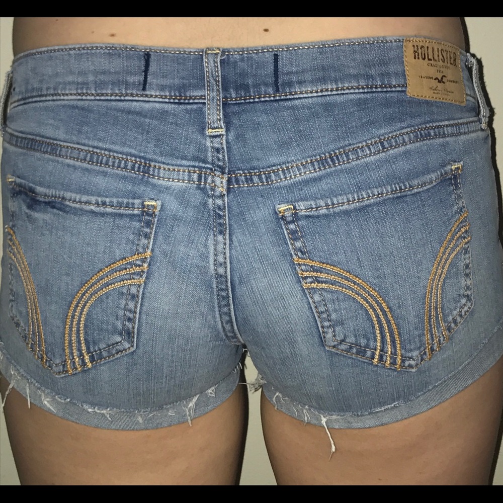 Hollister jean shorts